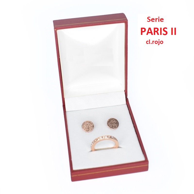 Set Earings/Chain/Ring Med Case Paris II 60x79x30 mm.